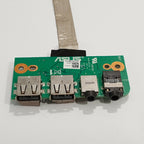 Asus N53J N53JG Audio Sound USB Board Platine I/O Board mit Kabel