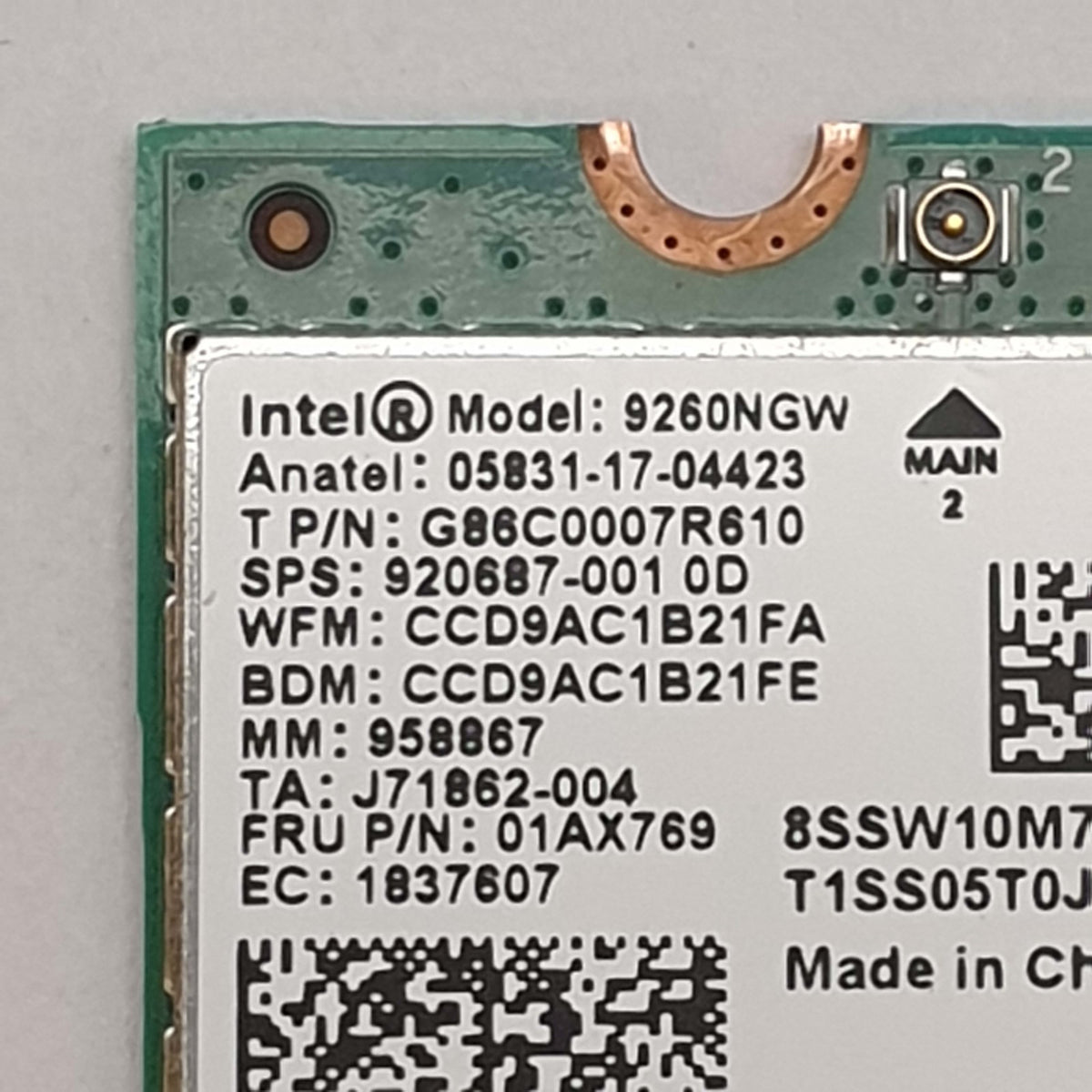 Lenovo ThinkPad T495s WLAN Karte Wireless WiFi Modul Bluetooth M.2 Card