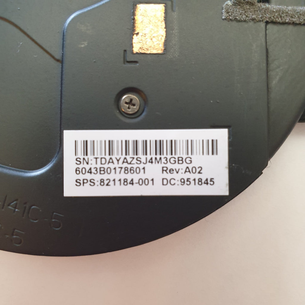 HP EliteBook 850 G3 Kühler Heatsink mit Lüfter Fan 821184-001
