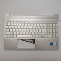HP Compaq 15s-fq203hd Handauflage Tastatur FR AZERTY Palmrest Keyboard