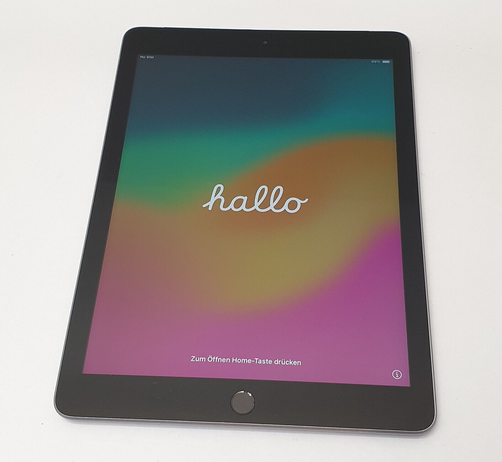 Apple iPad 6 A1954 128GB 9.7" Tablet Space Grau Wi-Fi Cellular