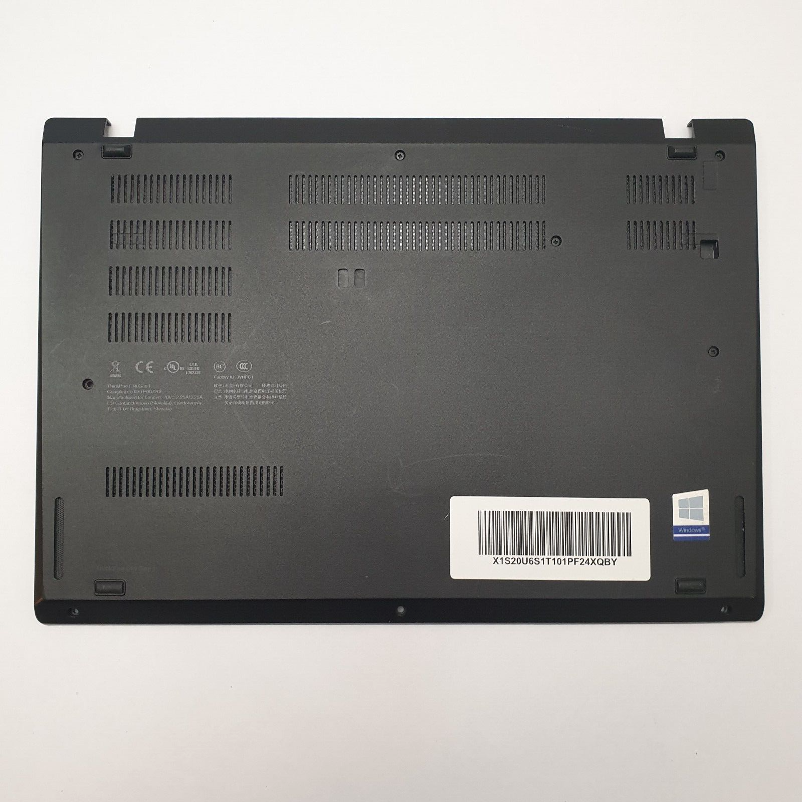 Lenovo Thinkpad L14 G1 Unterschale Gehäuse Unterteil Bottom Case Cover