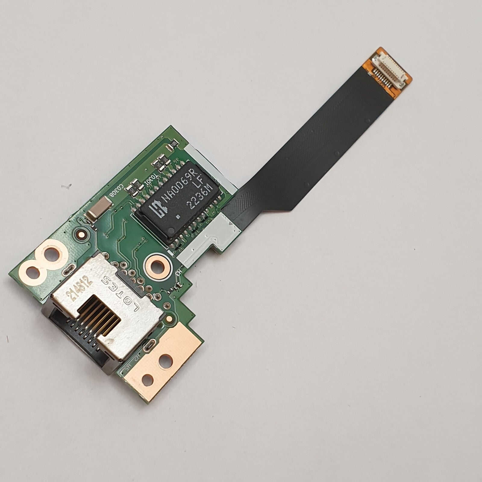 Lenovo ThinkPad T14 Gen 2 G2 LAN Anschluss Board RJ45 Buchse Ethernet Platine
