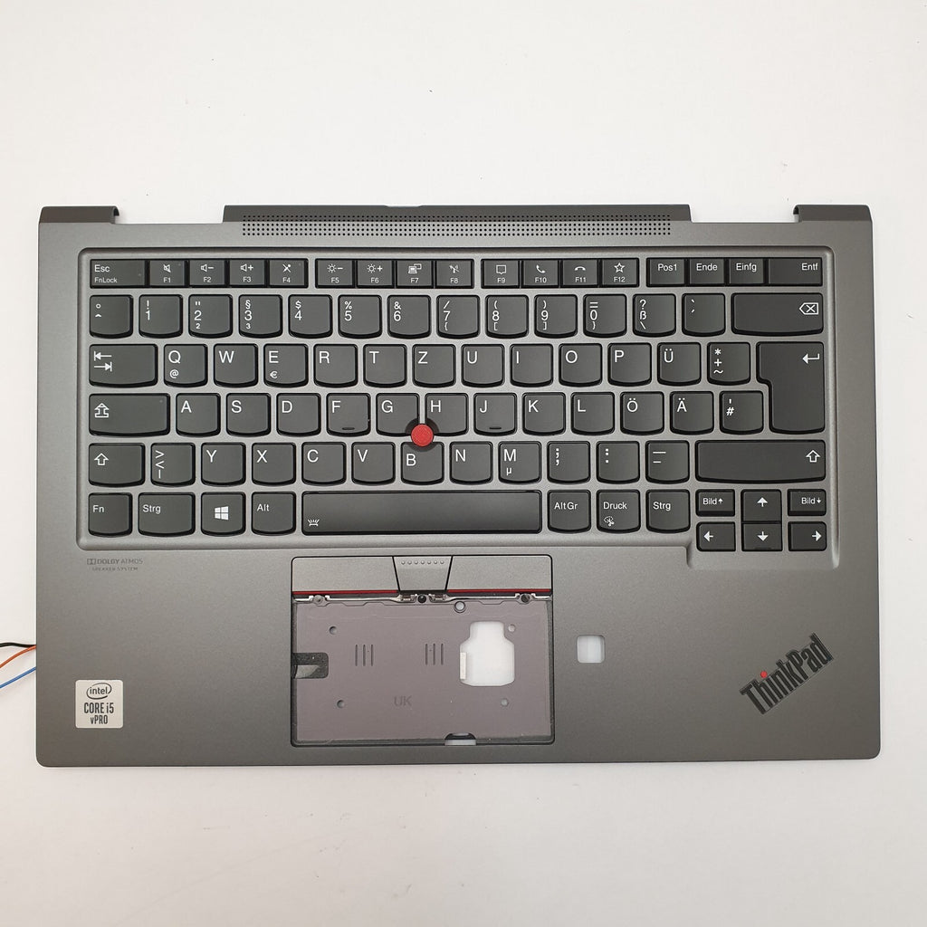 Lenovo ThinkPad X1 Yoga Gen 5 Handauflage Tastatur Deutsch QWERTZ Backlit