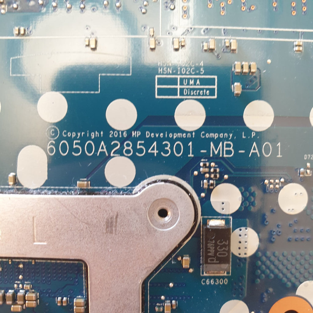 HP EliteBook 840 G4 Mainboard I5-7200U Motherboard Systemplatine