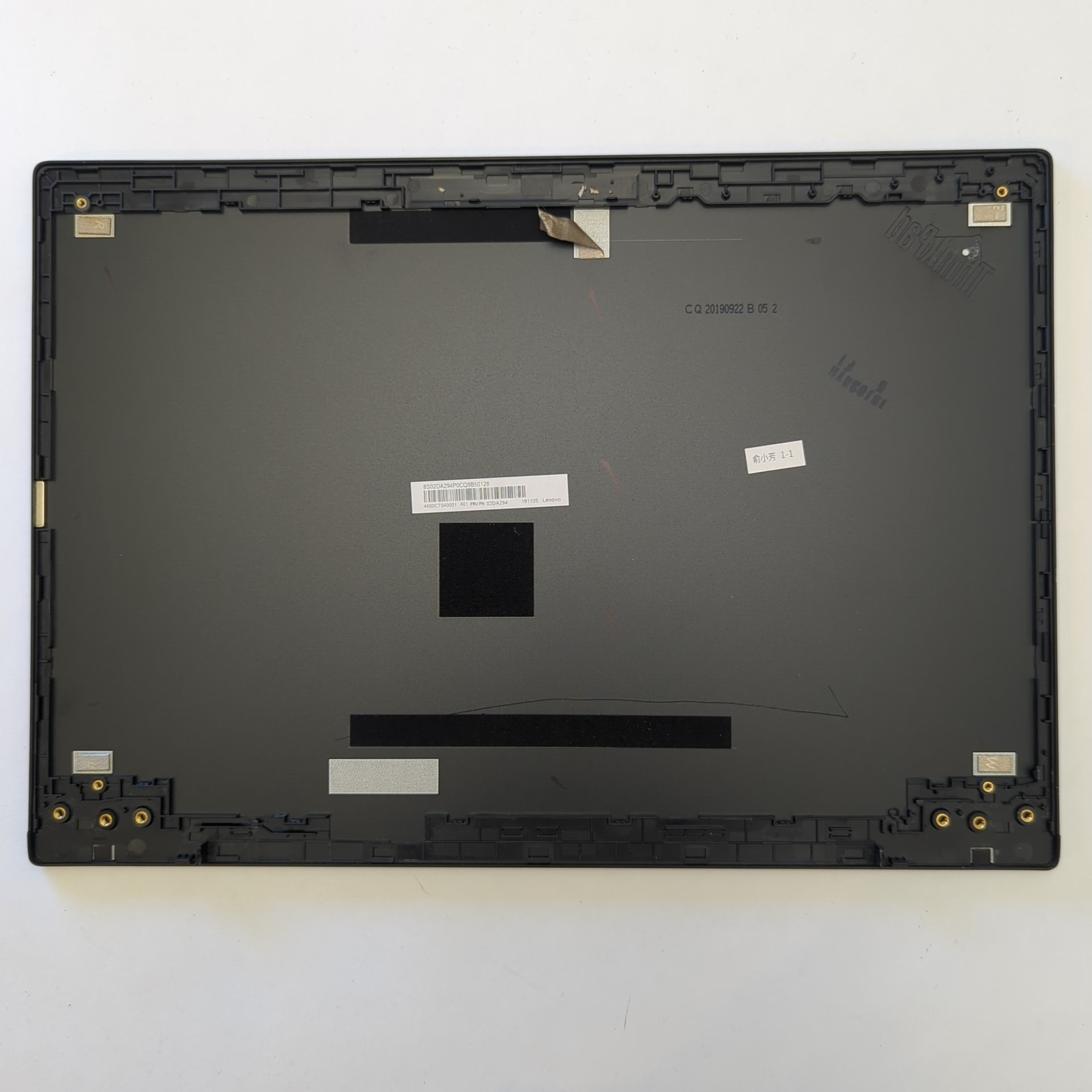 Lenovo ThinkPad L390 Displaygehäuse Deckel Gehäuse Top Lid LCD Cover – Bild 2