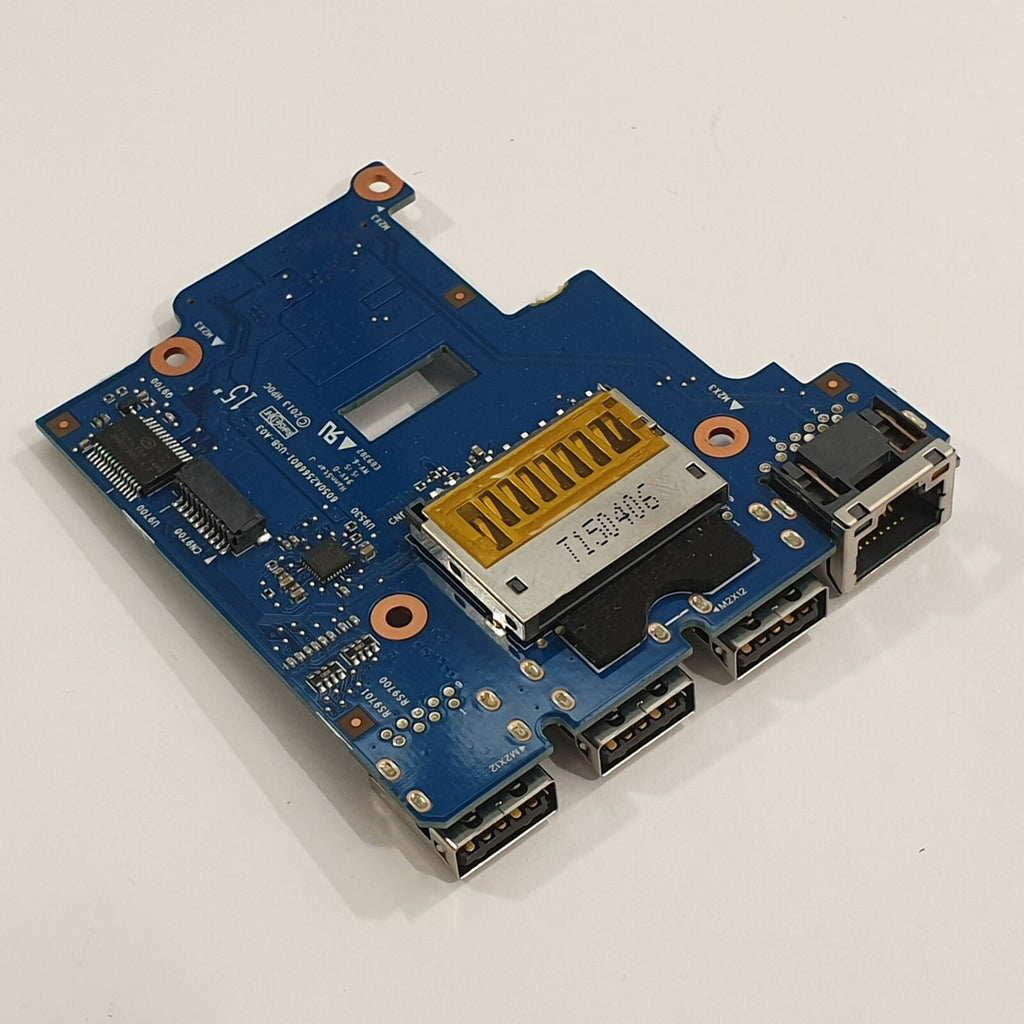 HP ProBook 650 655 G1 3 USB LAN Ethernet Card Reader Board Platine – Bild 2