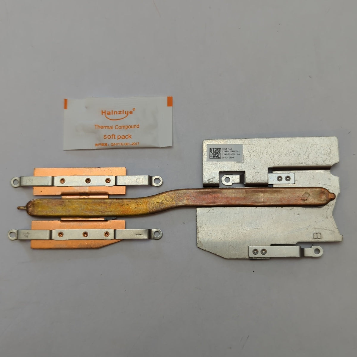 ASUS VivoBook 17 D712DA CPU Kühler Heatsink Kühlkörper Wärmeleitpaste