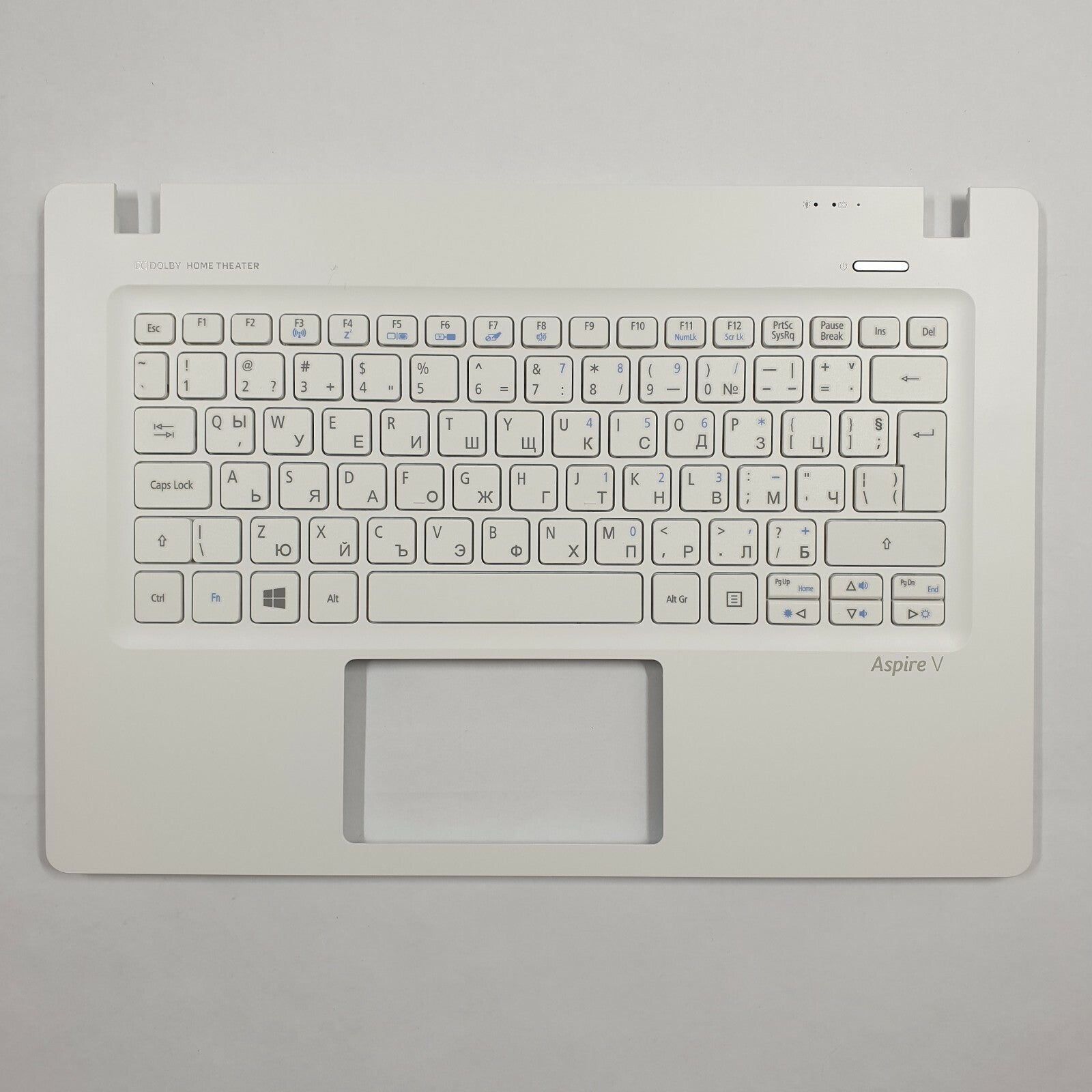 Acer Aspire V3-371 Handauflage Tastatur Bulgarisch Cyrillic Palmrest Keyboard