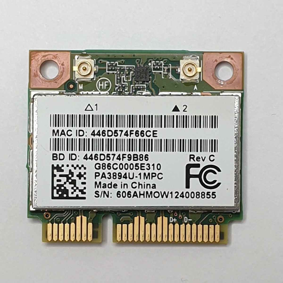 Toshiba Tecra R850 WLAN Karte Wifi Wireless LAN Card Modul PA3894U-1MPC