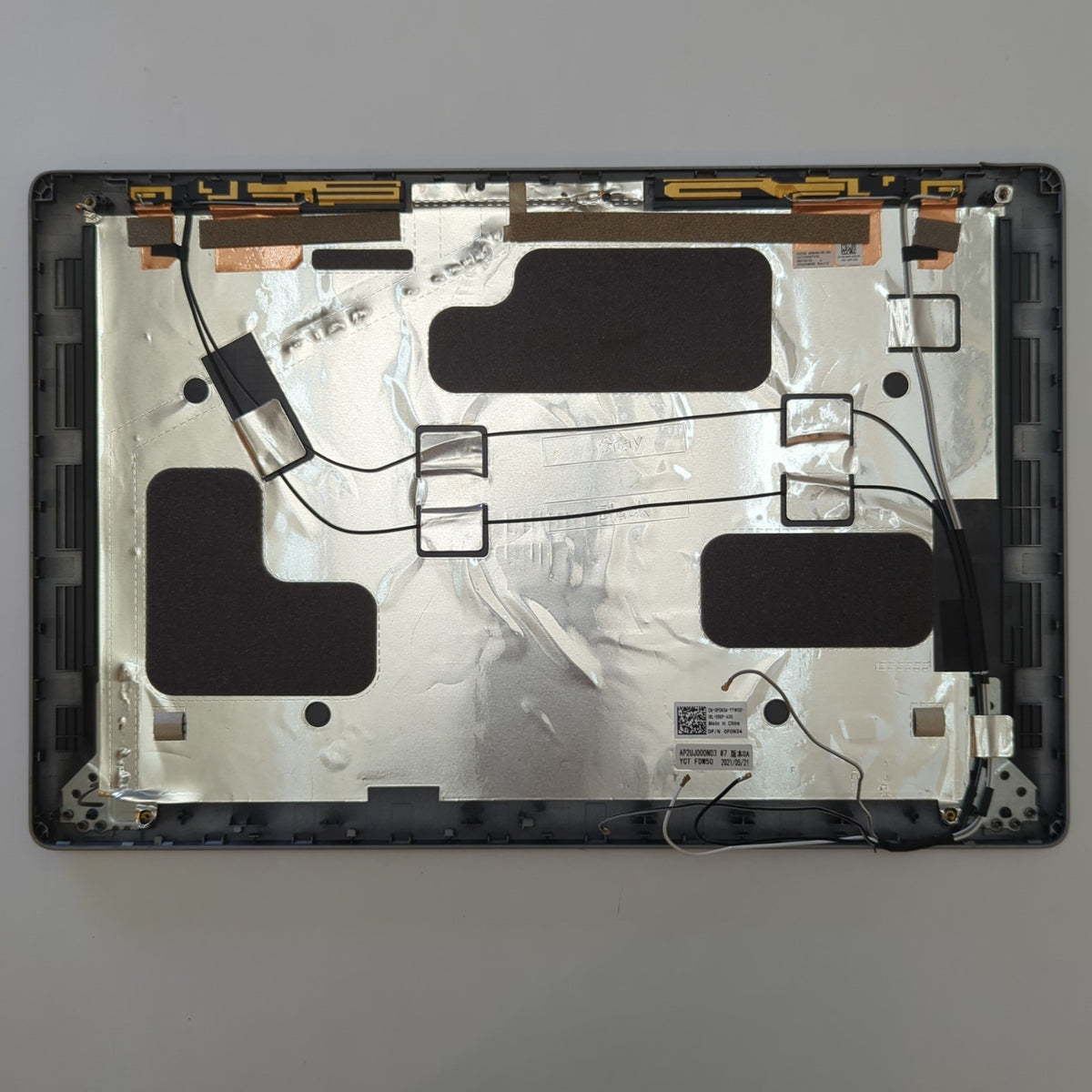 Dell Latitude 5510 Displaygehäuse Deckel Gehäuse Top Lid LCD Cover Grau