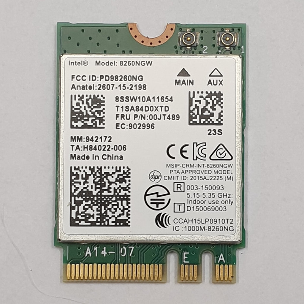 Lenovo ThinkPad X270 WLAN Bluetooth Karte Intel 8260NGW Wireless Modul