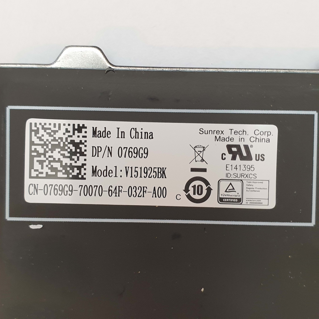 Dell Latitude E5270 Tastatur Deutsch QWERTZ Keyboard DE Hintergrundbeleuchtung – Bild 4
