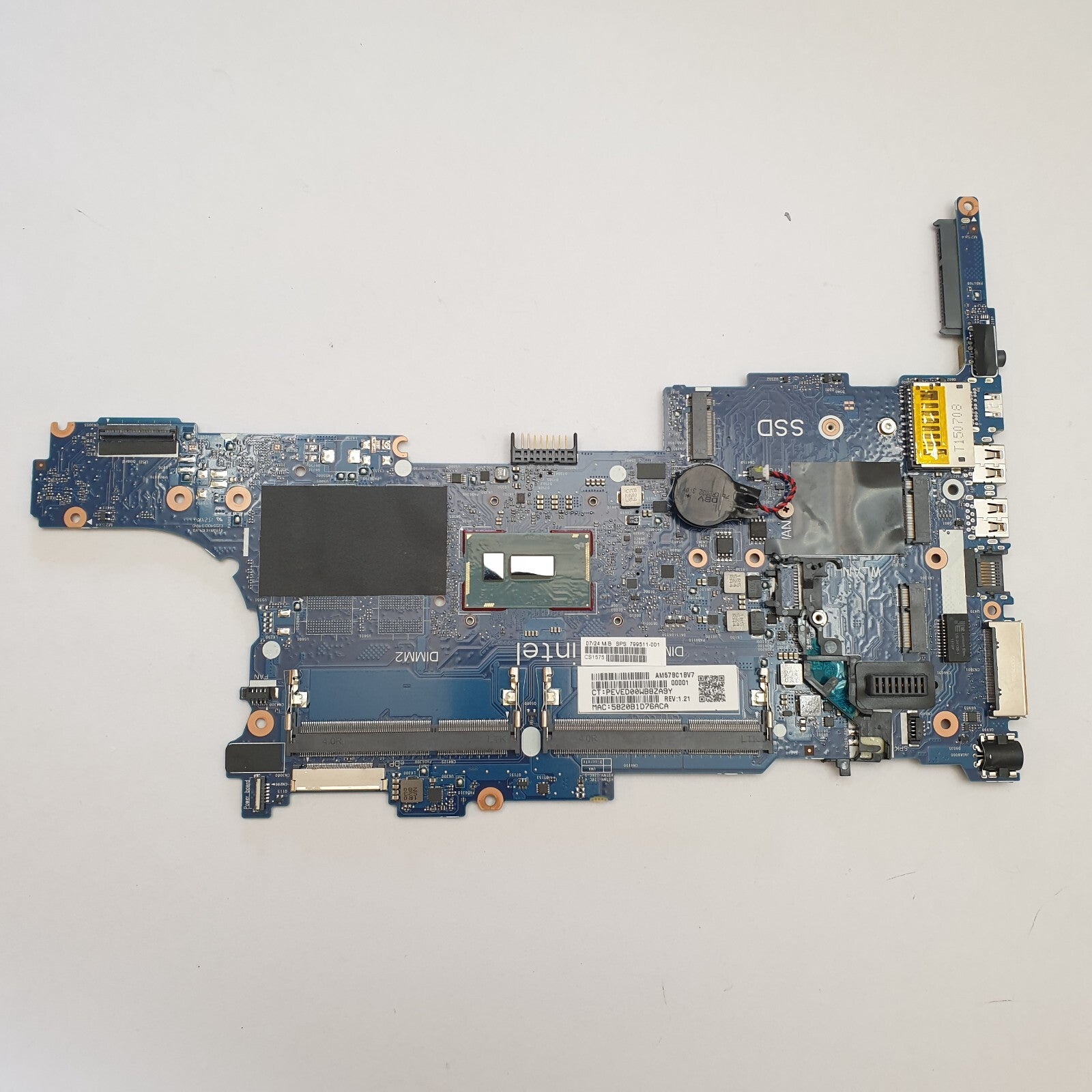 HP EliteBook 840 G2 Mainboard CPU Intel Core i5-5300U 2,30GHz Motherboard