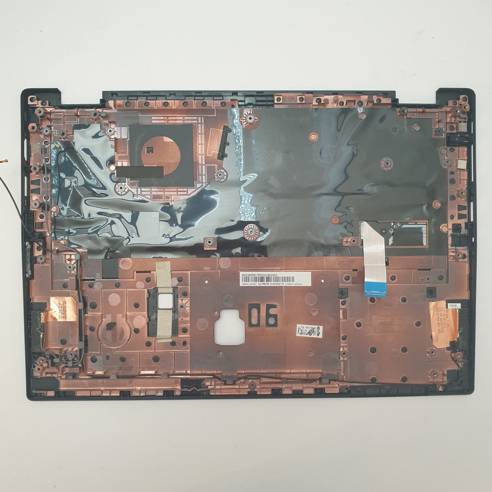 Lenovo ThinkPad L13 Gen 2 G2 Handauflage Tastatur Französisch French Palmrest – Bild 2
