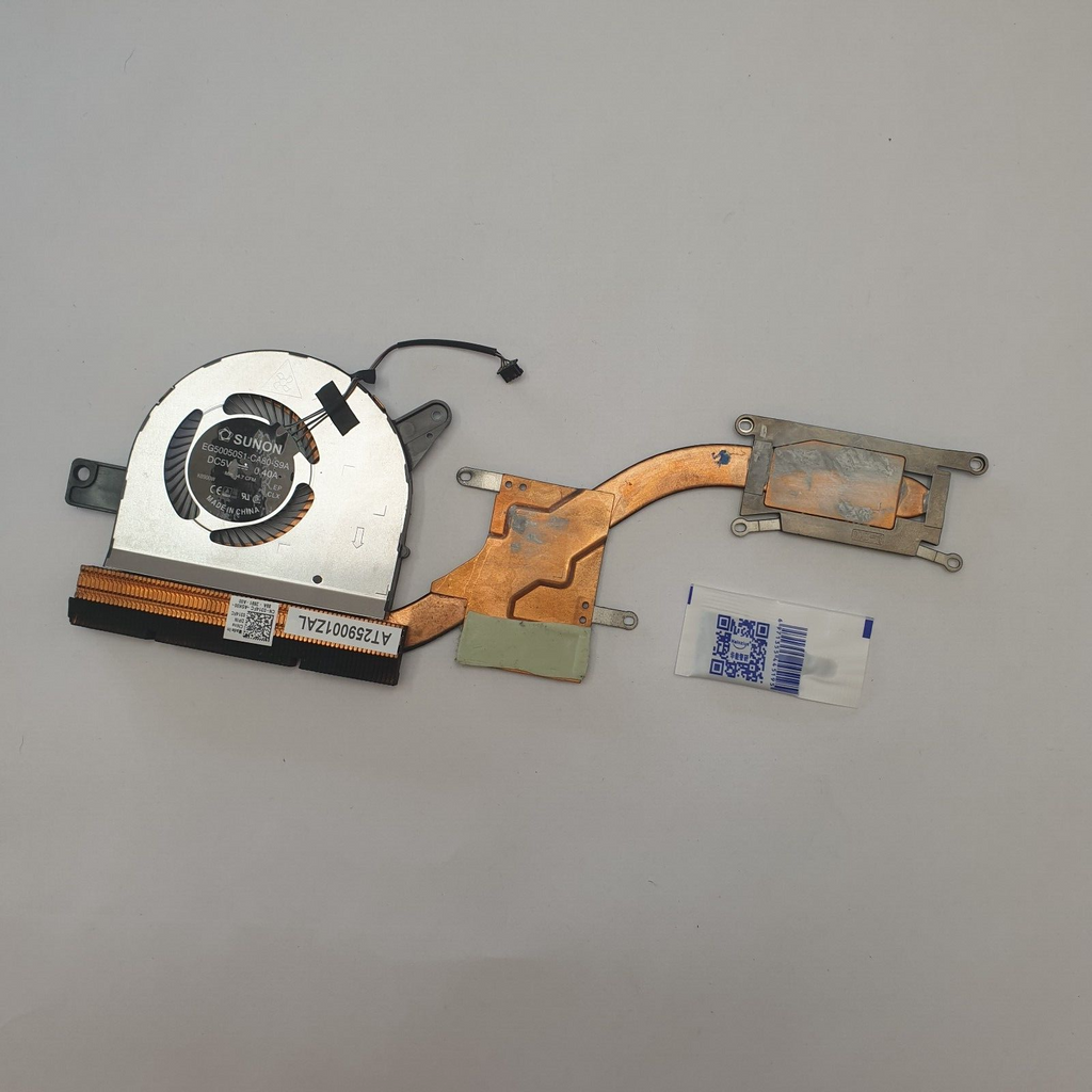 Dell Latitude 5590 CPU & GPU Kühler Heatsink mit Lüfter Fan – Bild 2