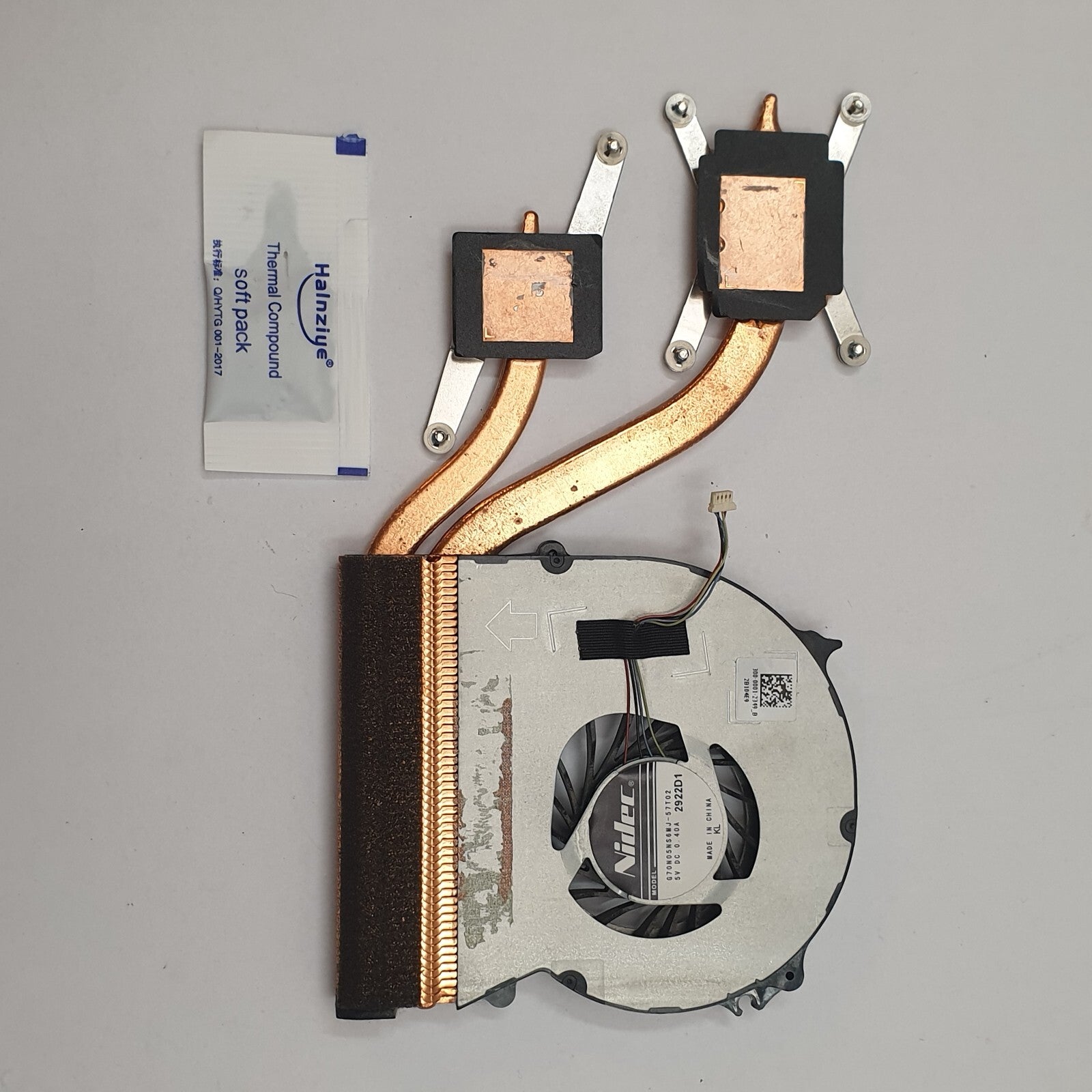 Sony Vaio SVS13 SVS131A11M Kühler Lüfter Heatsink Fan Wärmeleitpaste – Bild 2