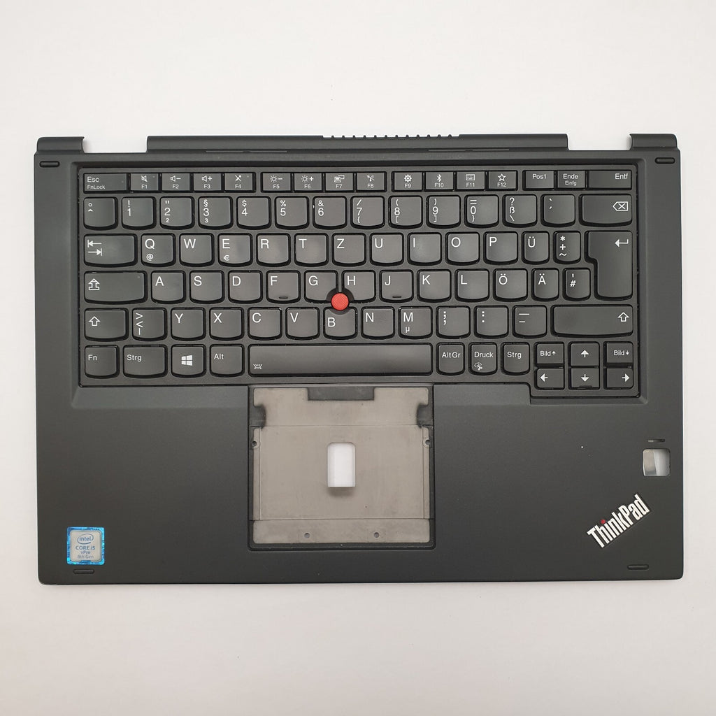 Lenovo ThinkPad X380 Yoga Handauflage Tastatur Deutsch Gehäuse Oberteil PalmRest