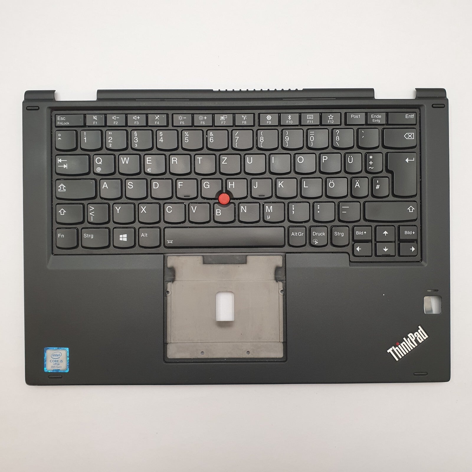 Lenovo ThinkPad X380 Yoga Handauflage Tastatur Deutsch Gehäuse Oberteil PalmRest