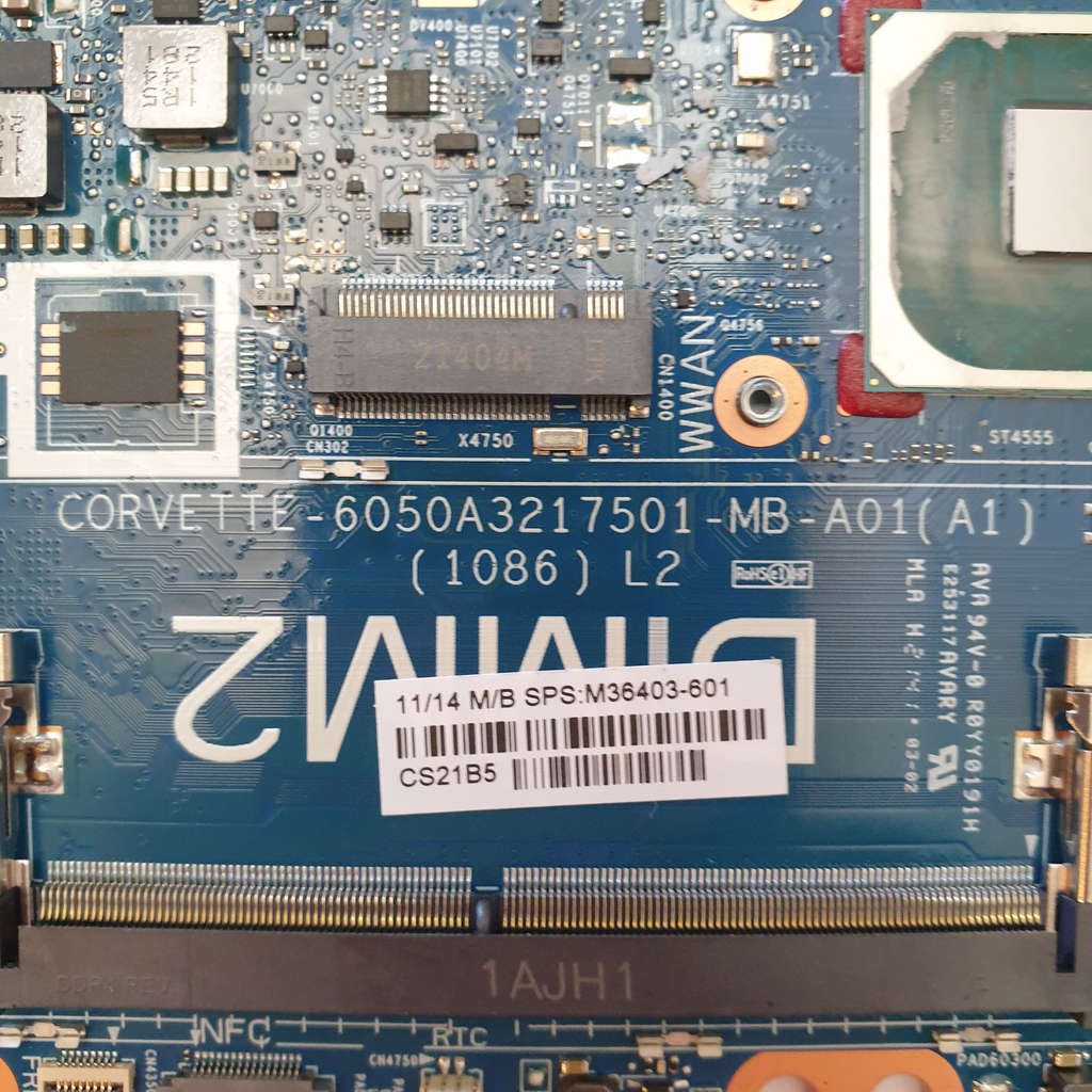 HP EliteBook 830 G8 Mainboard i5-1145G7 Motherboard Systemboard – Bild 2