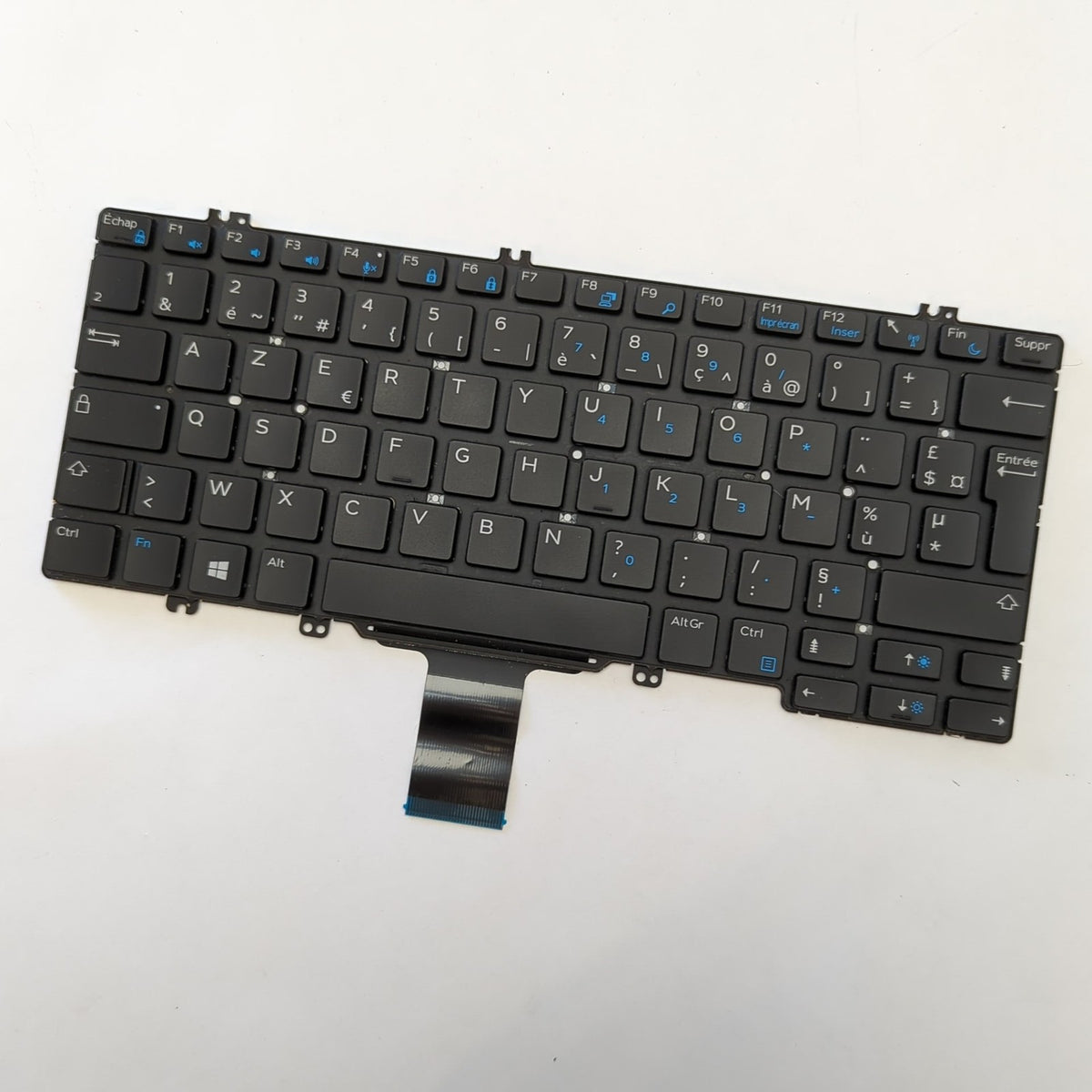 Dell Latitude 7290 Clavier Français AZERTY Tastatur Keyboard FR