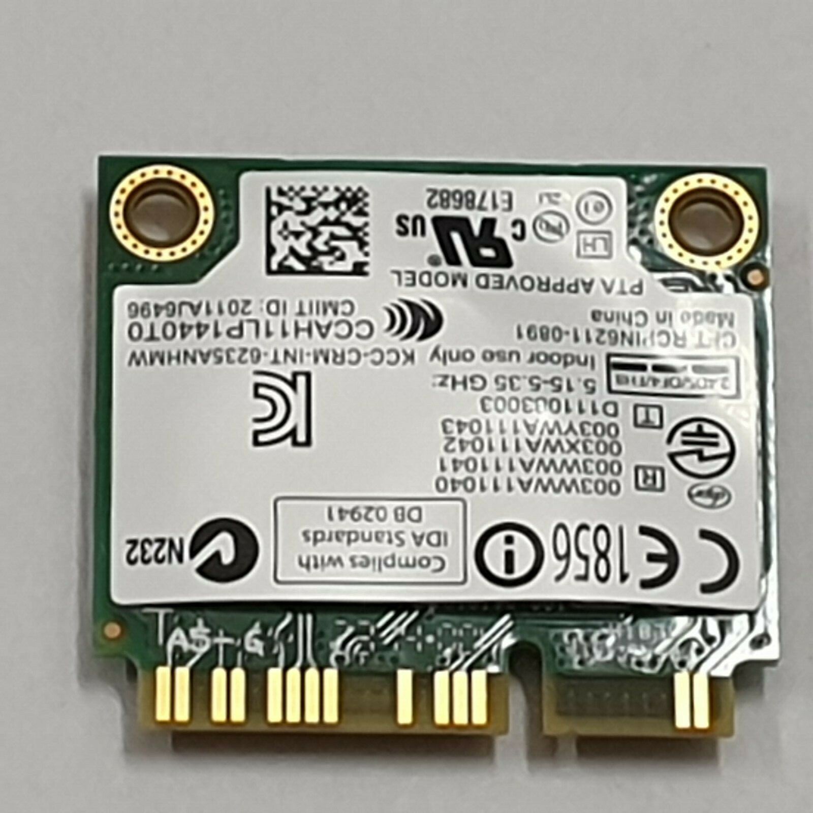 Dell Latitude E6440 WLAN Karte Wifi Intel Centrino Advanced N 6235 Wireless – Bild 2