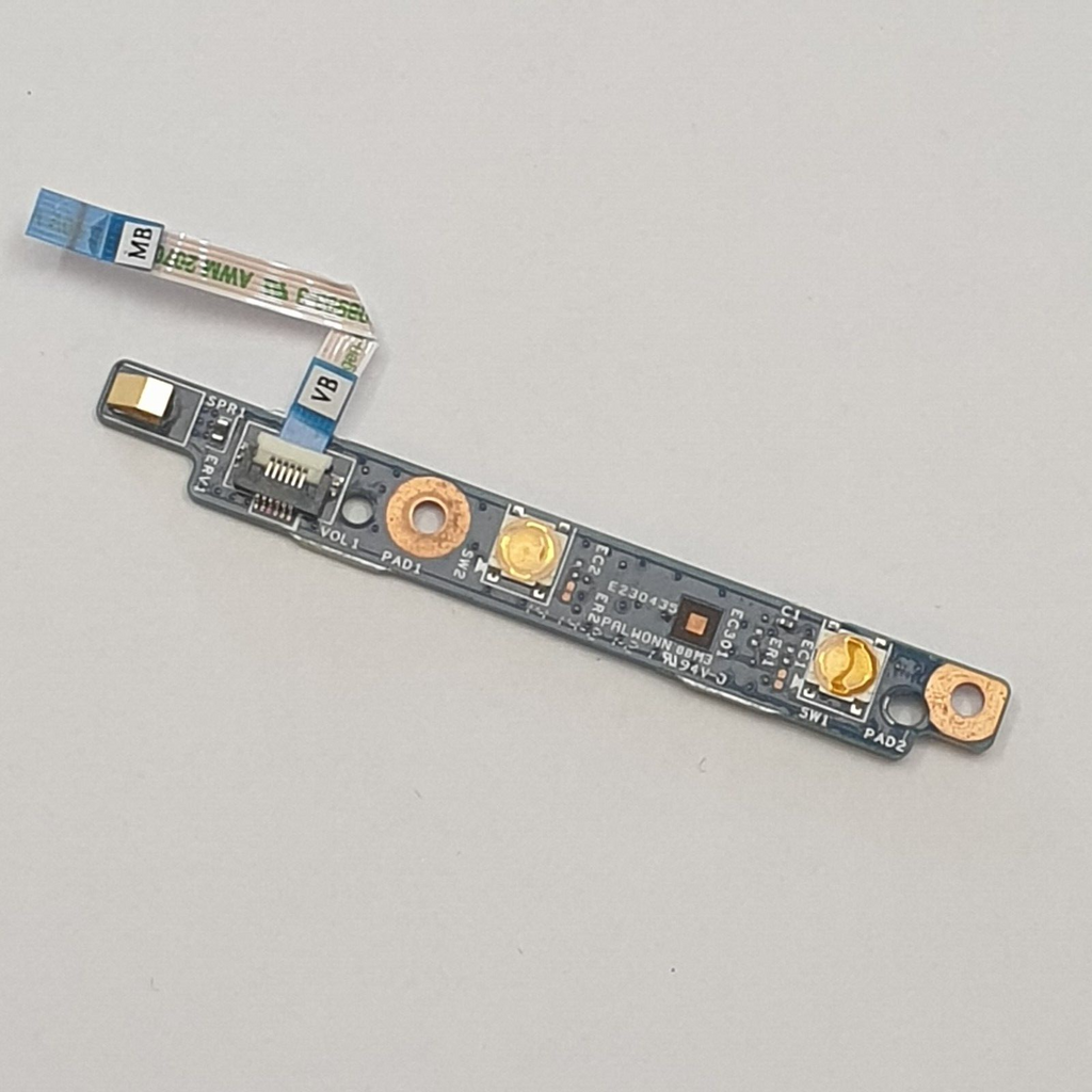 HP Spectre 13 x2 Lautstärke Regler Volume Board Control Platine