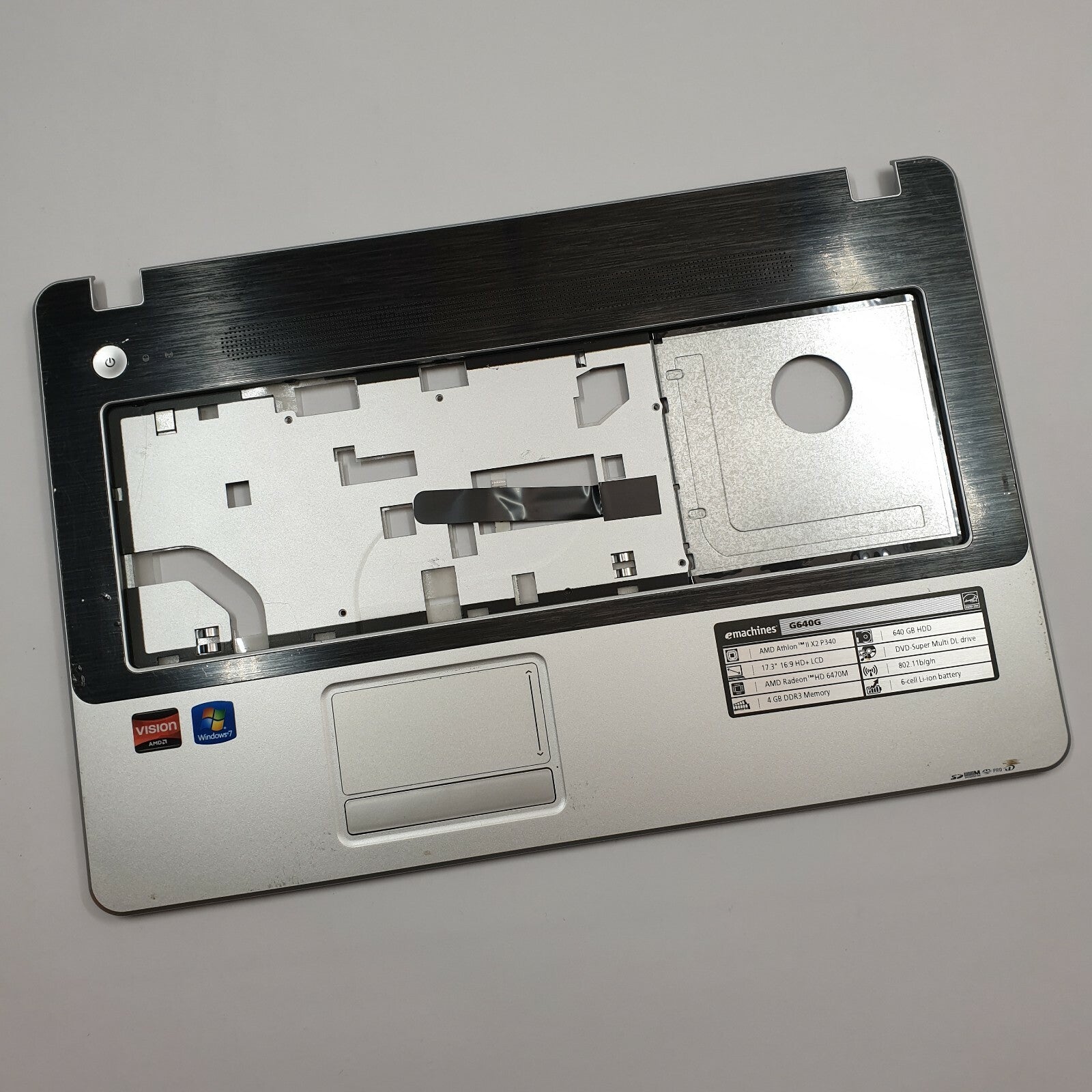 Acer eMachines G640 G640G Handauflage Top Case Palmrest Gehäuse Oberteil