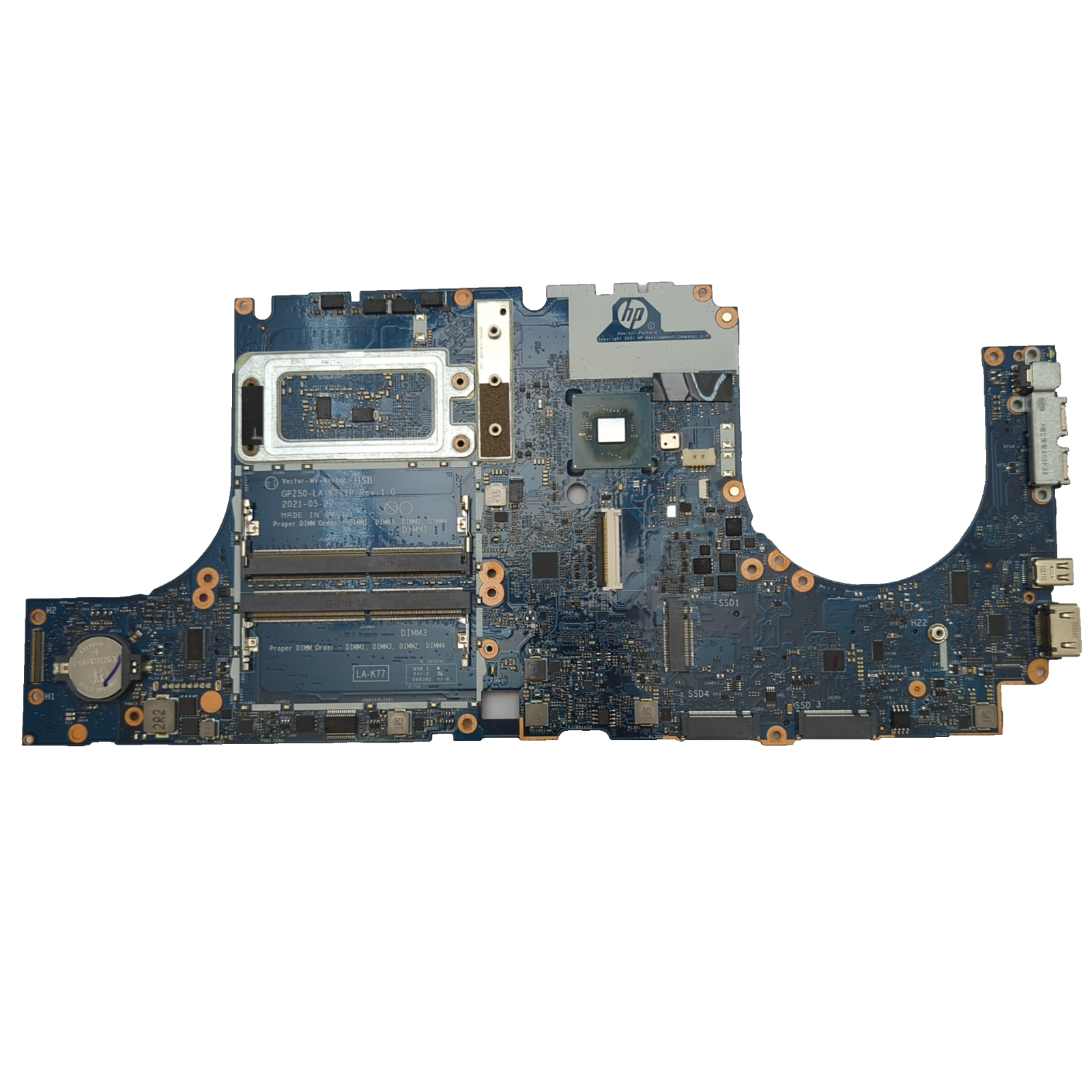 HP ZBook Fury 15 G8 Mainboard i7-11850H Motherboard Systemboard – Bild 2