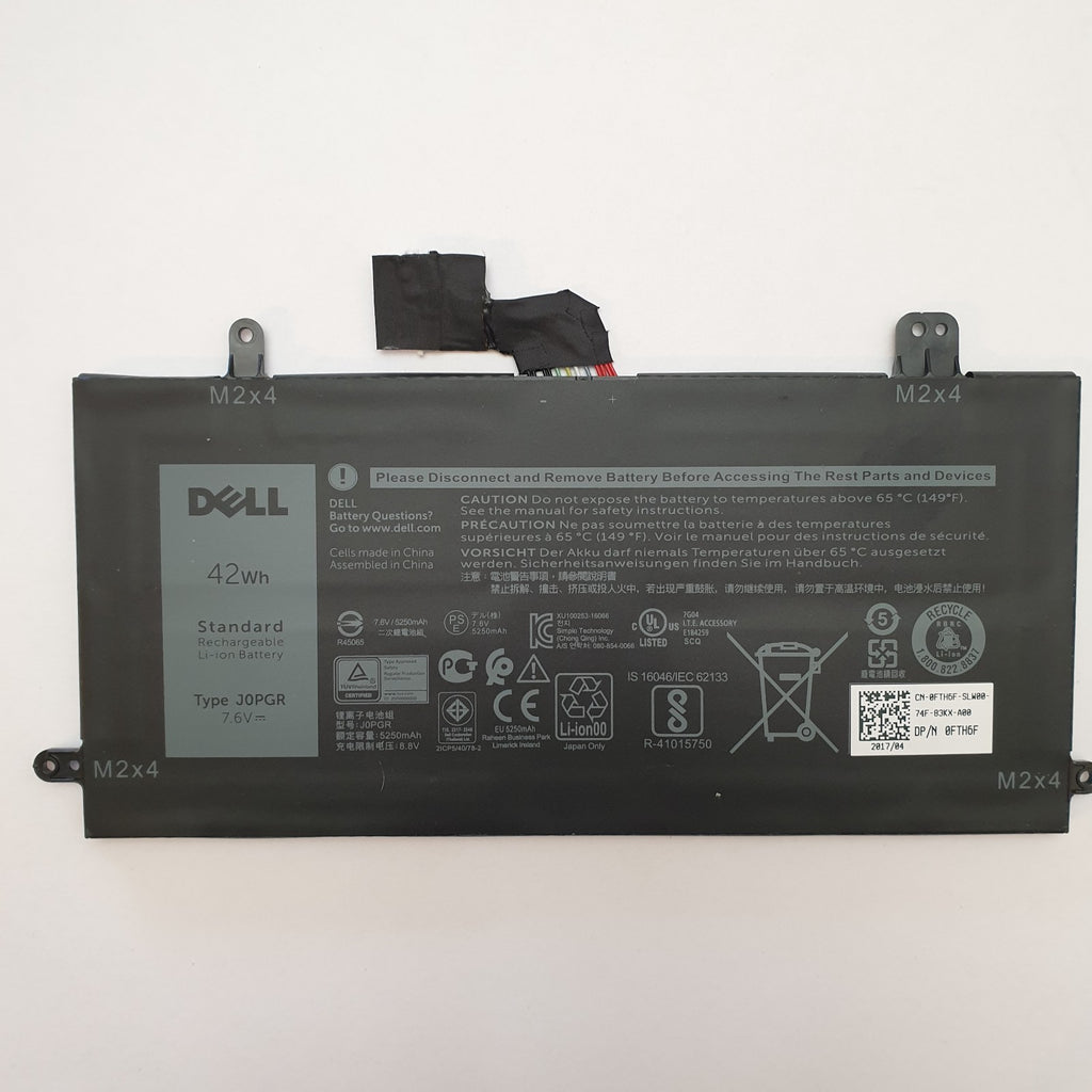 Dell Latitude 5285 Tablet Original Akku 5250mAh Li ion Batterie Battery Pack