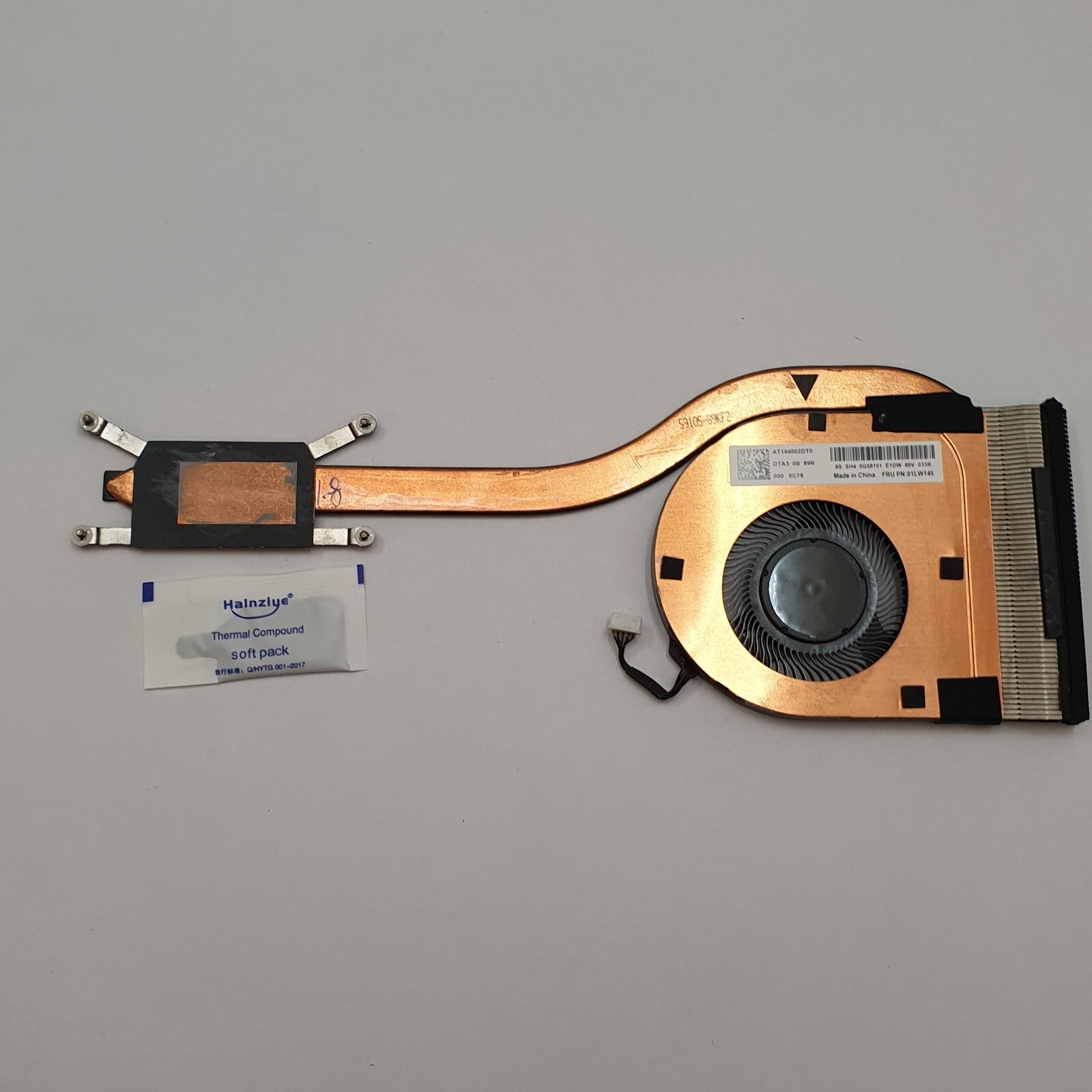 Lenovo ThinkPad L480 CPU Kühler Lüfter Heatsink Fan inkl Wärmeleitpaste – Bild 2