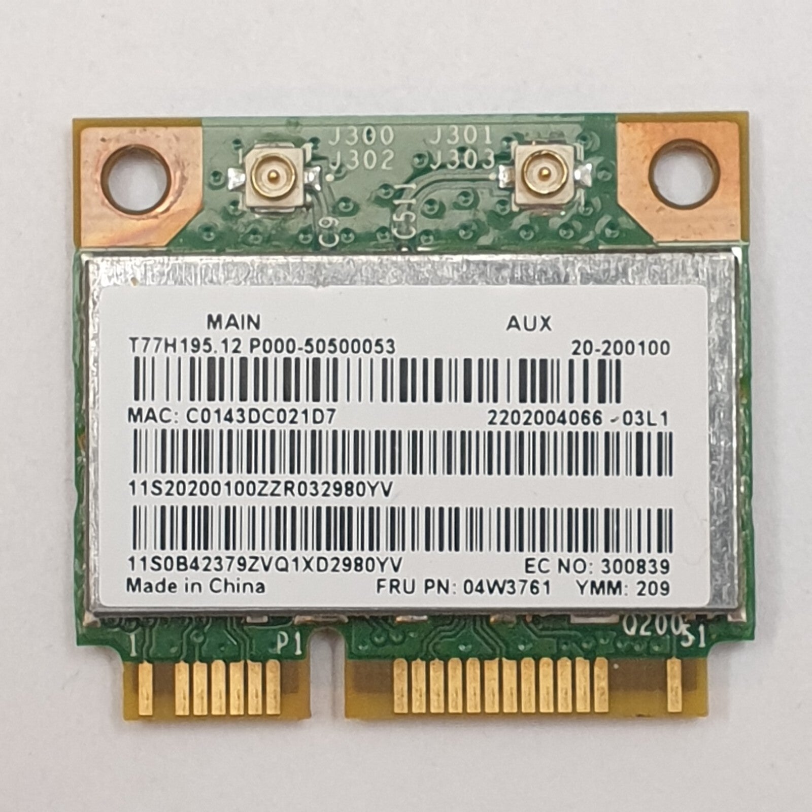 Lenovo ThinkPad Edge E135 E130 WLAN Karte Broadcom BCM94313HMG WiFi Modul