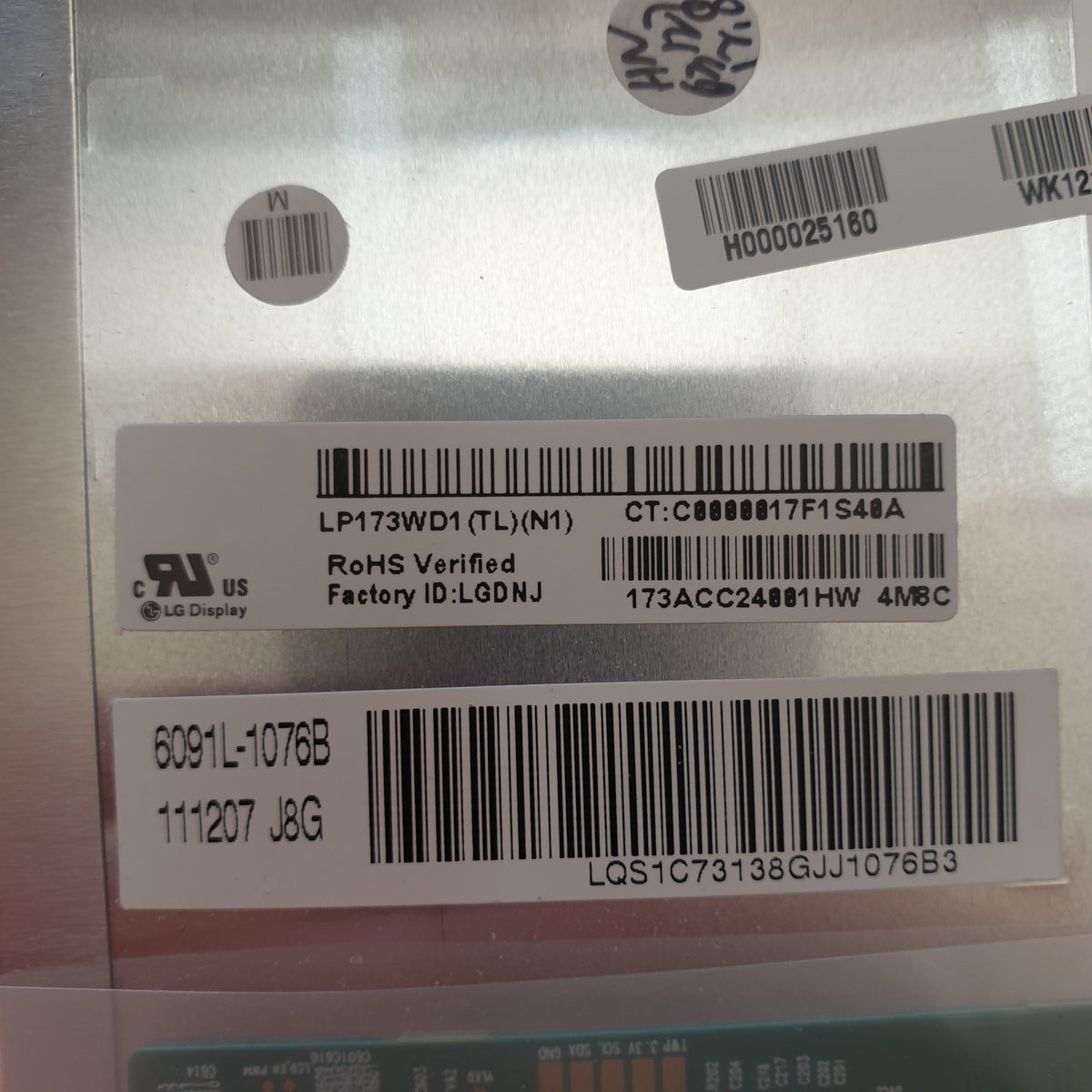 LG HD+ Display 17.3 Zoll LP173WD1(TL)(N1) Panel LCD Bildschirm