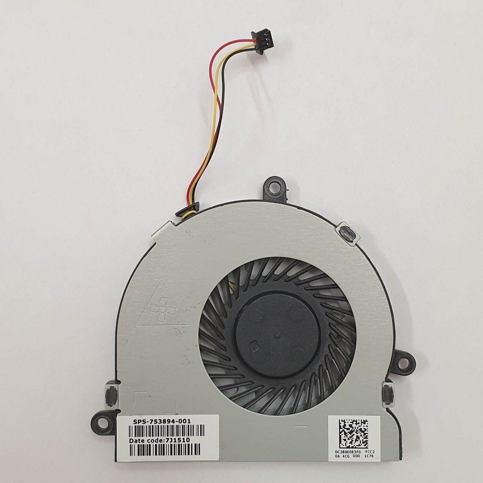 HP Compaq 15-h0 15-h053nf Lüfter Fan CPU Kühler Notebook Laptop – Bild 2