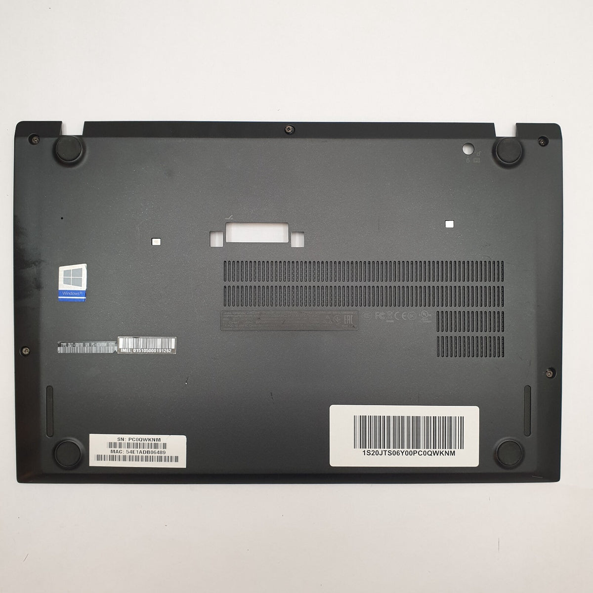 Lenovo ThinkPad T470s Gehäuse Unterschale Unterteil Bottom Base Cover Ersatzteil