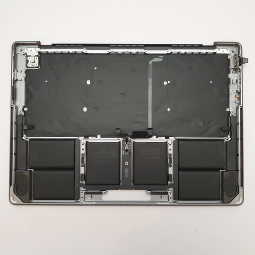 Apple MacBook Pro 14" A2442 2021 Handauflage + Akku ! Tastatur Deutsch Palm Rest – Bild 2