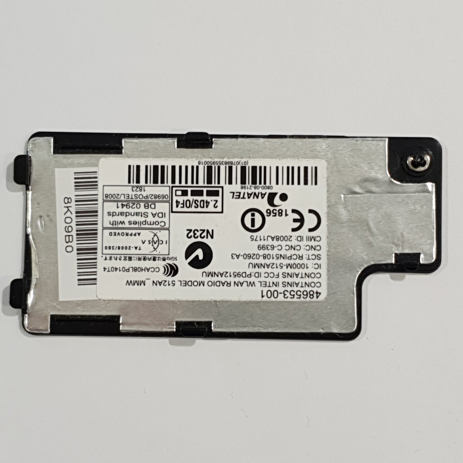 HP EliteBook 6930p WLAN Abdeckung Blende Cover Klappe Service Door – Bild 2