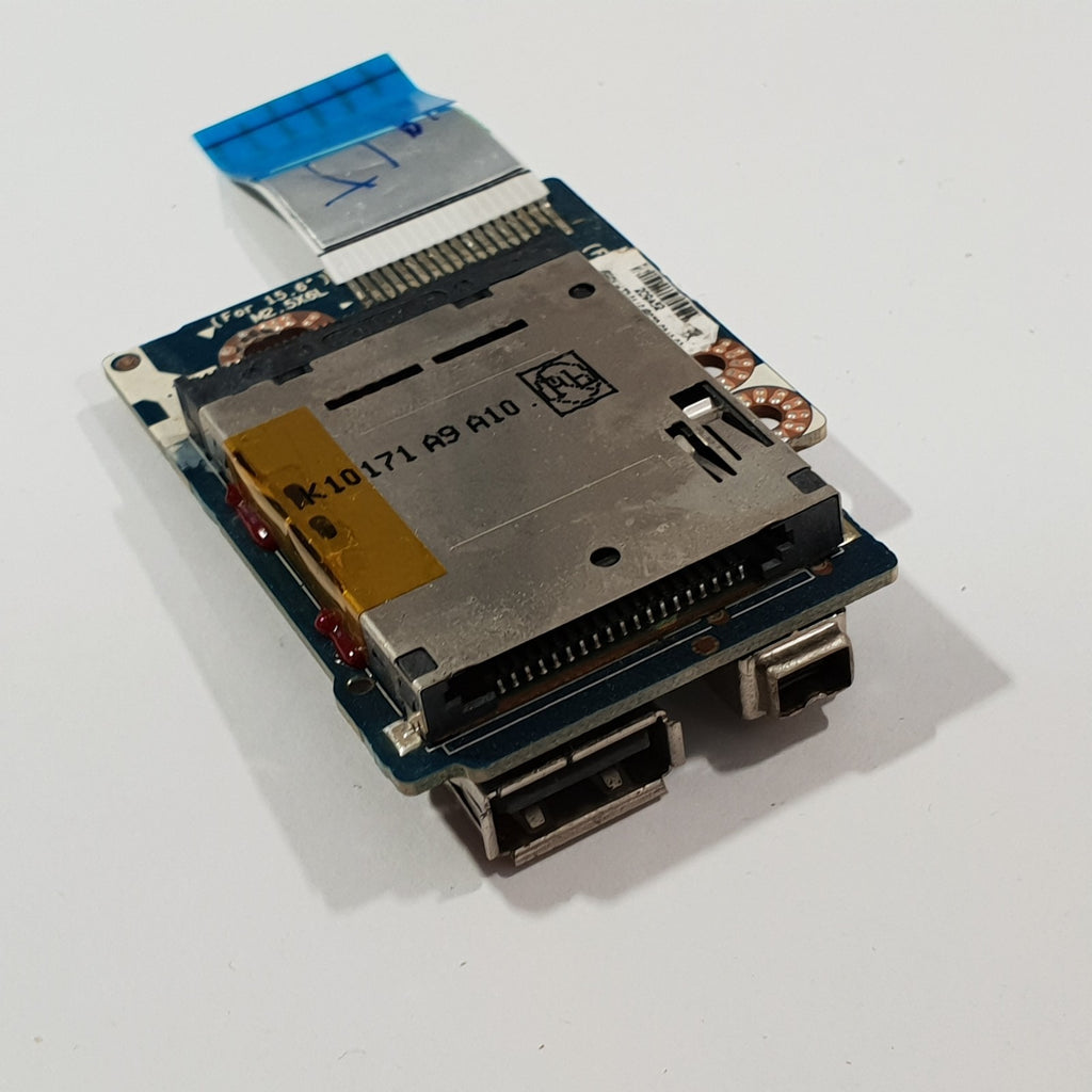 HP ProBook 6440b USB Firewire Card I/O Board USB Port Firewire Anschluss Platine – Bild 2