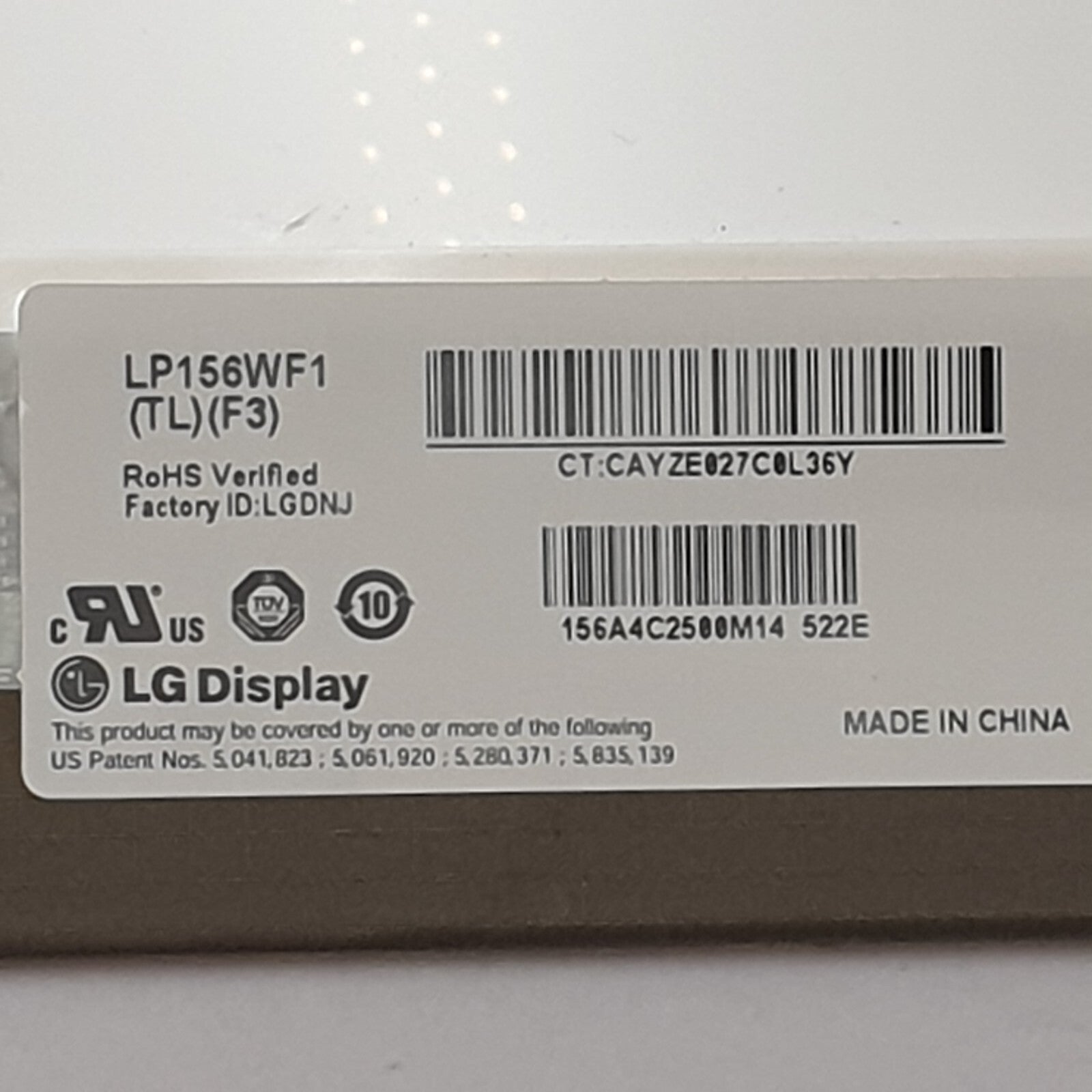 HP Elitebook 8540W FHD Display 15.6 Zoll LP156WF1(TL)(F3) Panel LCD Bildschirm – Bild 4