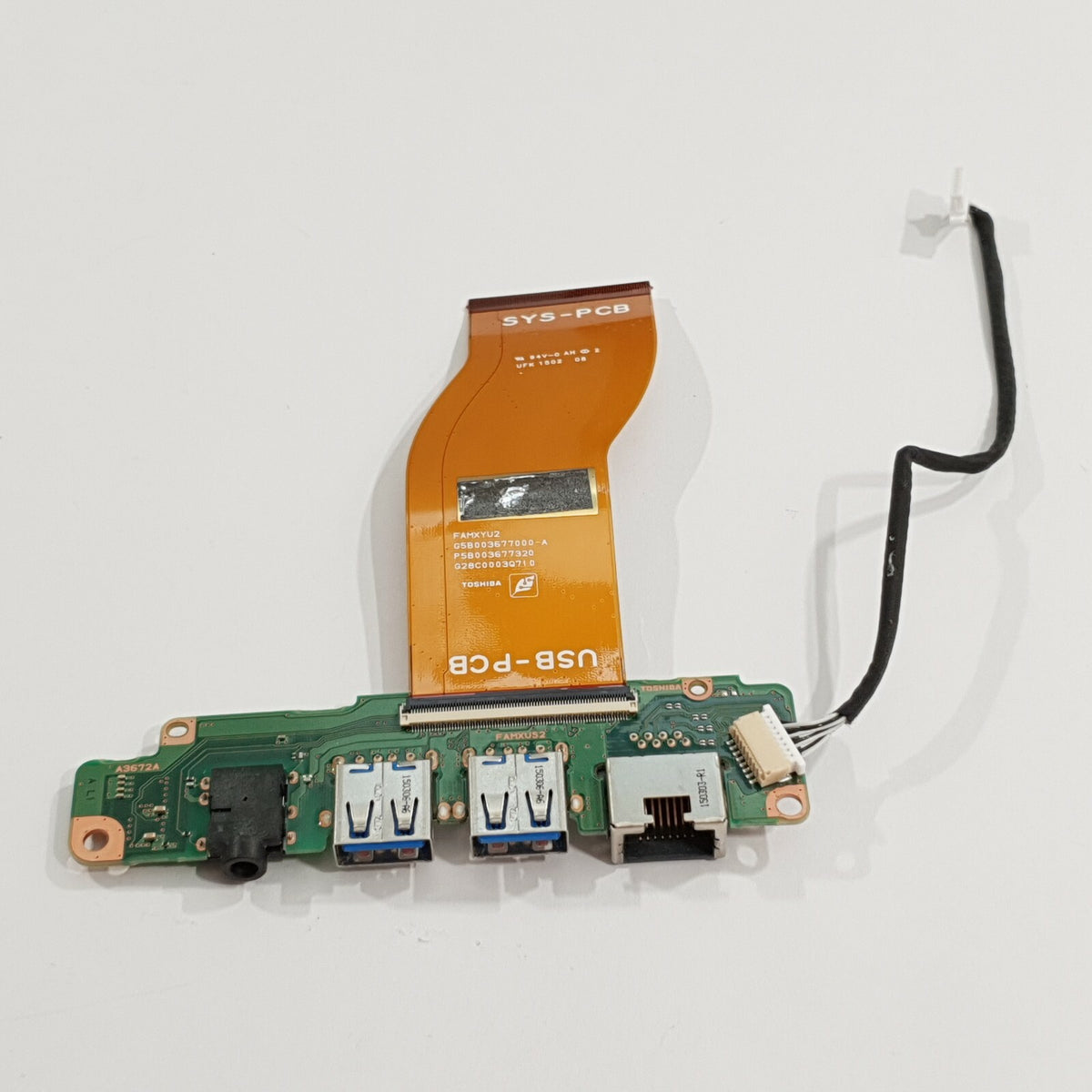 Toshiba Tecra Z40-A Serie Audio Sound USB Audio I/O Board Platine USB Port Sound