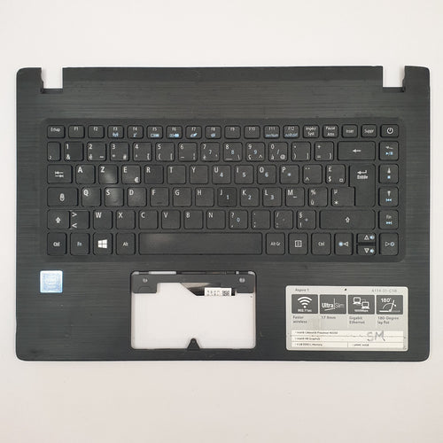 Acer Aspire 1 A114-31 Handauflage Tastatur FR AZERTY Palmrest Keyboard