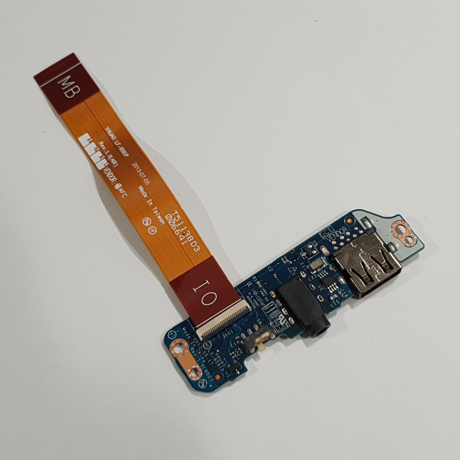 Dell Latitude E7440 Audio Sound Switch Dell Latitude E7440 Audio USB I/O Board – Bild 2