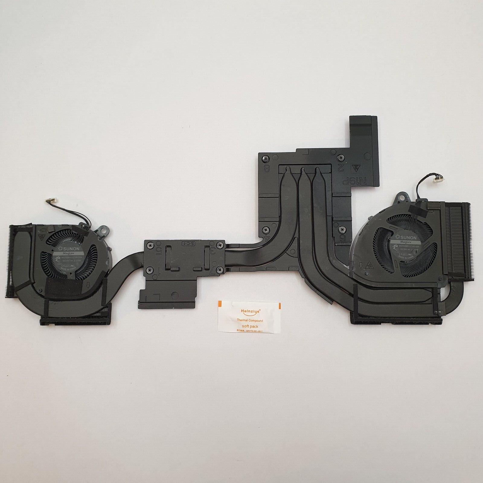 Lenovo ThinkPad P15 Gen 1 G1 Kühler Lüfter Wärmeleitpaste Fan Cooler Heatsink