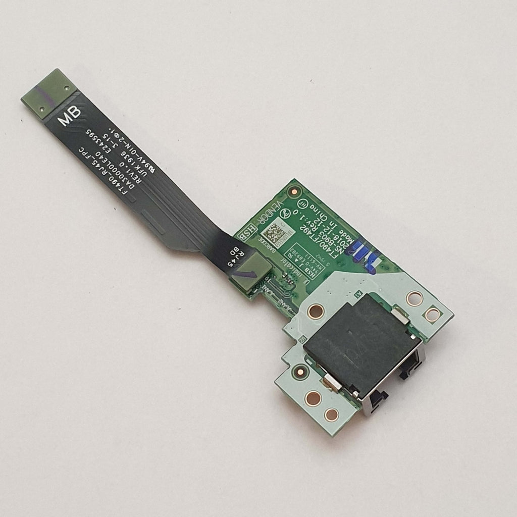 Lenovo Thinkpad P43s LAN Port RJ45 Ethernet Platine Board mit Kabel