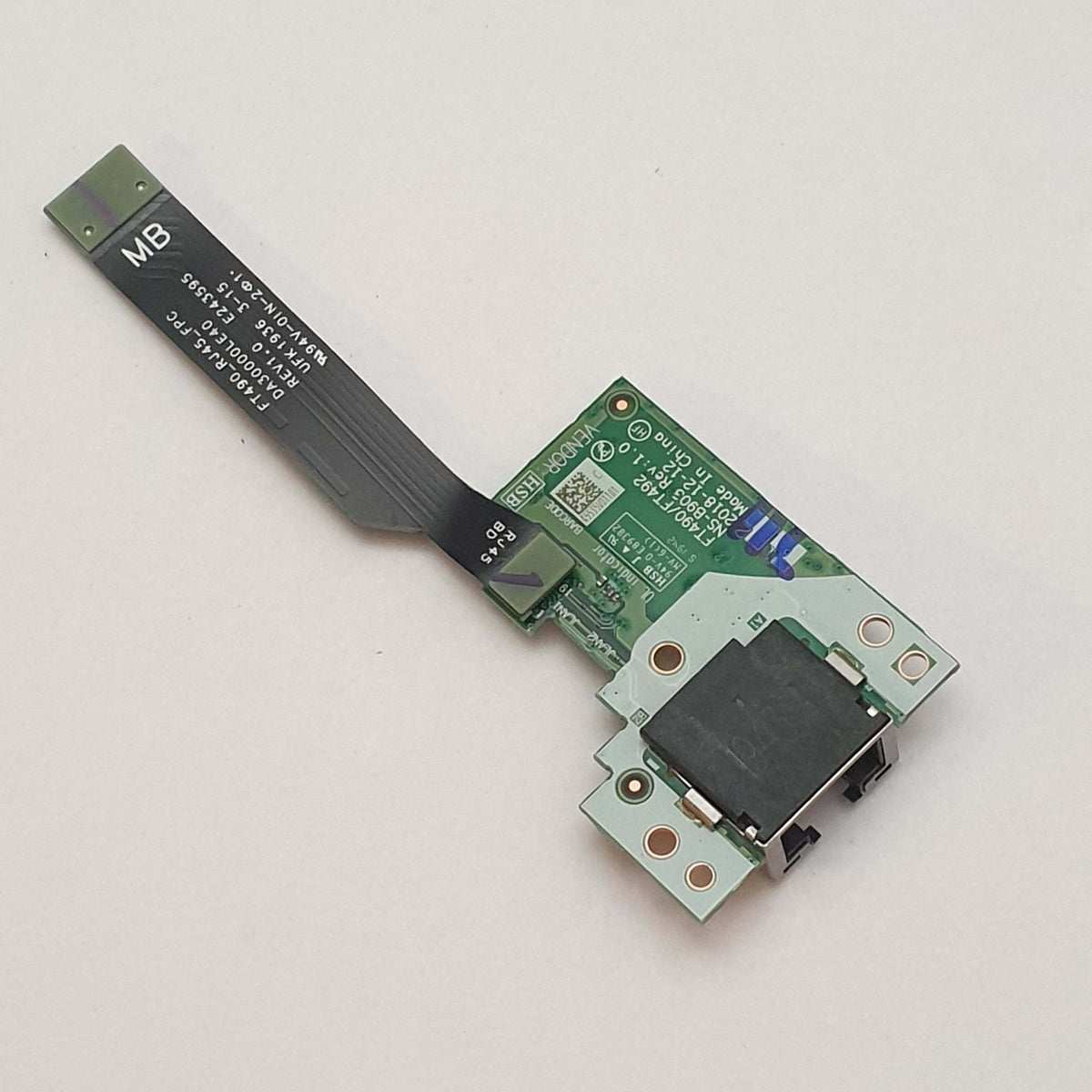 Lenovo Thinkpad P43s LAN Port RJ45 Ethernet Platine Board mit Kabel
