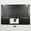 Acer Aspire V3-372 Handauflage Tastatur Nordic QWERTY Palmrest Keyboard