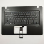 Acer Aspire V3-372 Handauflage Tastatur Nordic QWERTY Palmrest Keyboard