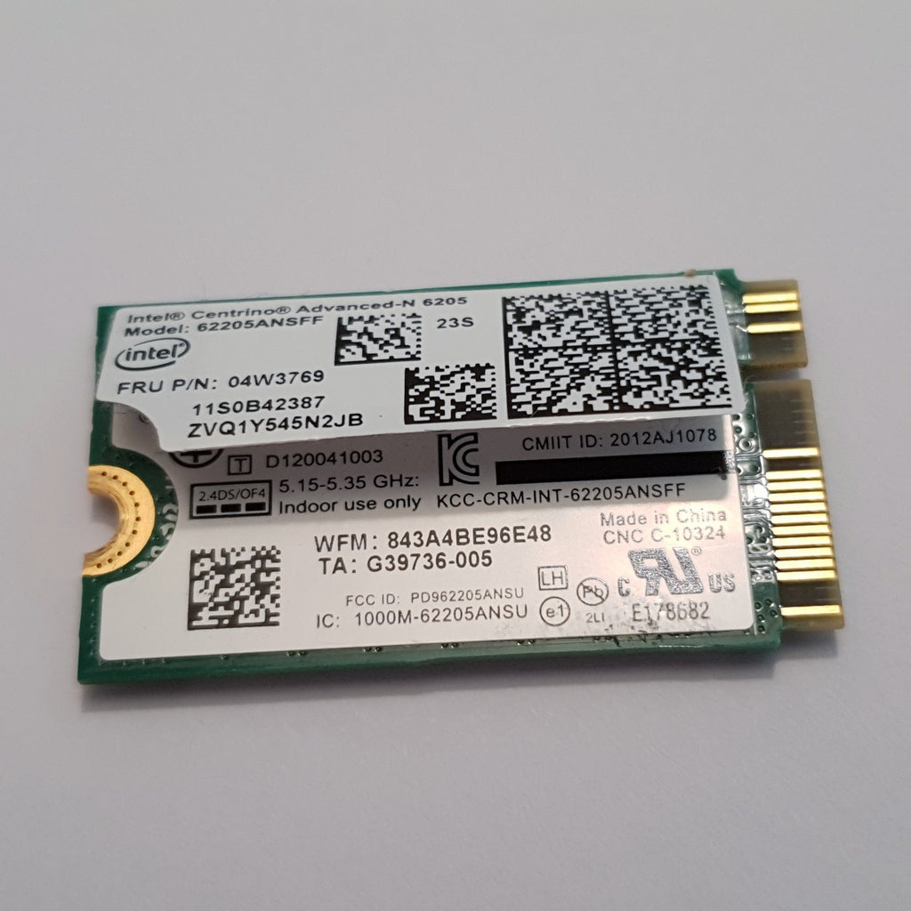 Lenovo ThinkPad X1 Helix WLAN Karte Intel Centrino Advanced-N 6205 04W3769
