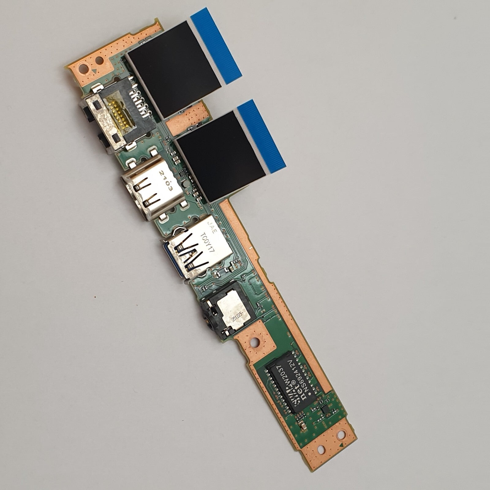 Fujitsu Lifebook U7410 USB LAN Audio Board IO Platine
