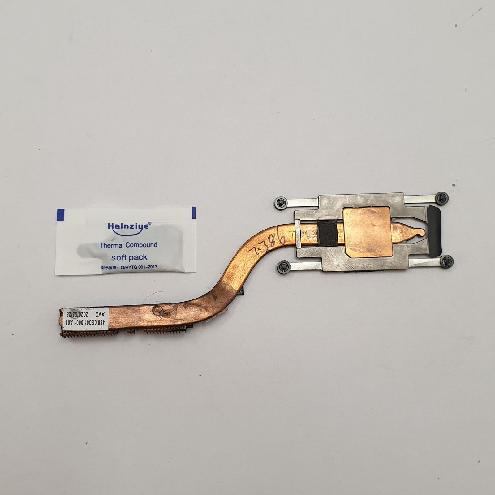 Dell Latitude 5300 Kühler Heatsink Heatpipe Kühlung inkl Wärmeleitpaste – Bild 2